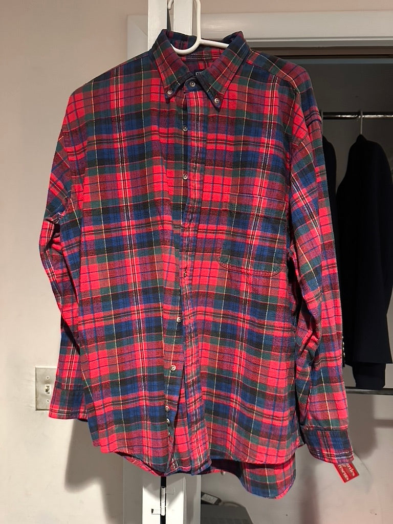 Vintage 90s LL Bean Flanel