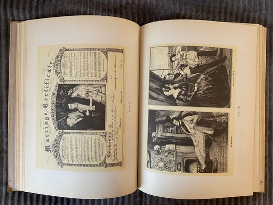 VTG Hardcover Book CURRIER & IVES Printmakers to the American People 1942