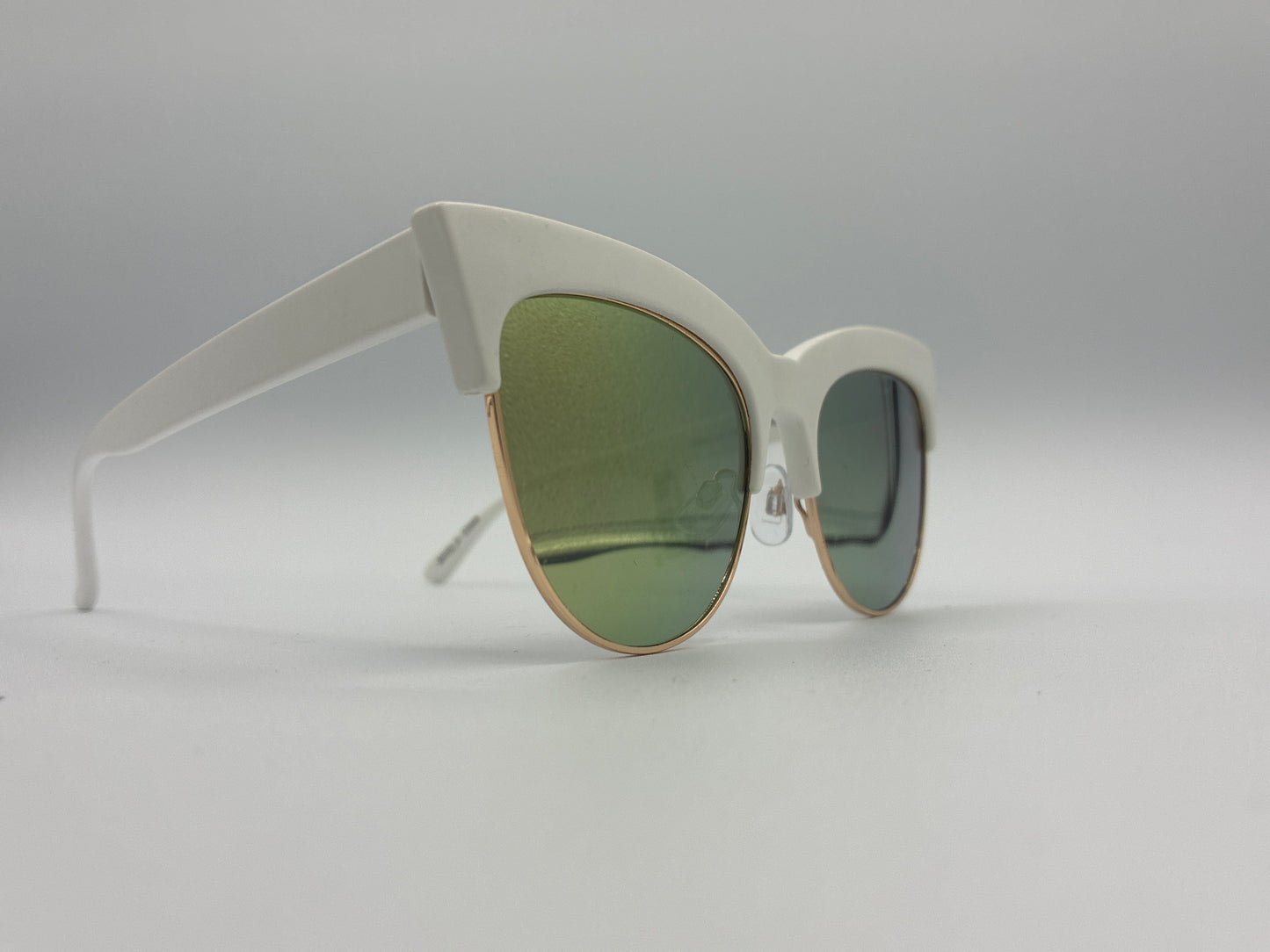Nordstrom Women’s White Mirrored Sunglasses