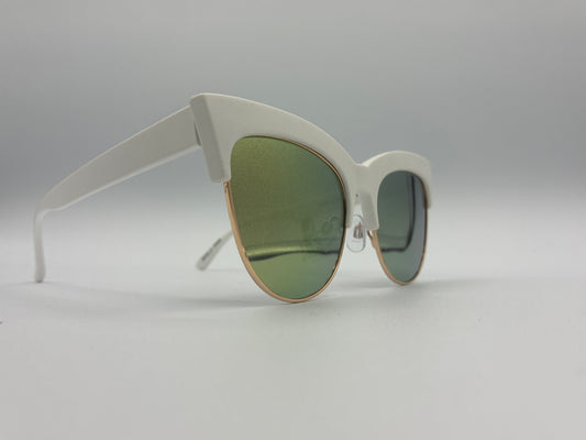 Nordstrom Women’s White Mirrored Sunglasses