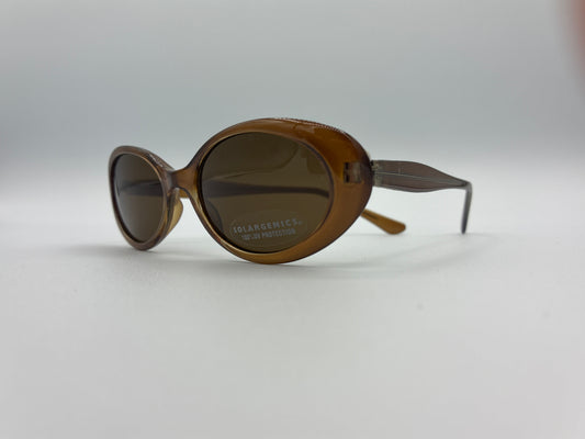 Solargenics see through gold sunglasses