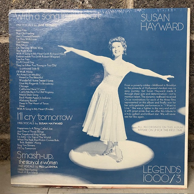 With a Song in My Heart / I’ll Cry Tomorrow / Singin’ Up – Susan Hayward
