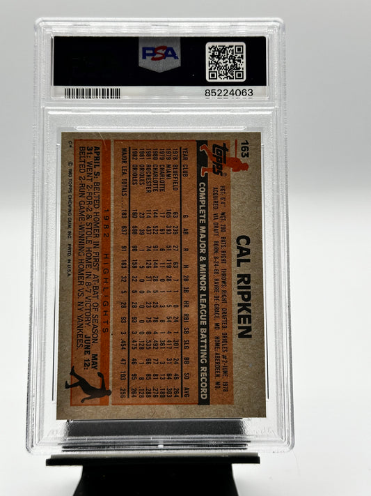 1983 Topps Cal Ripken Jr #163 PSA 9 Mint