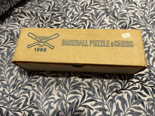 1988 Donruss Baseball Factory Sealed Complete Set – 660 Cards + Puzzle – Brand New
