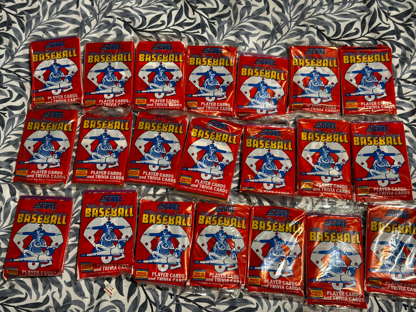 1988 Score Baseball Unopened Foil Pack – Factory Sealed Vintage Pack