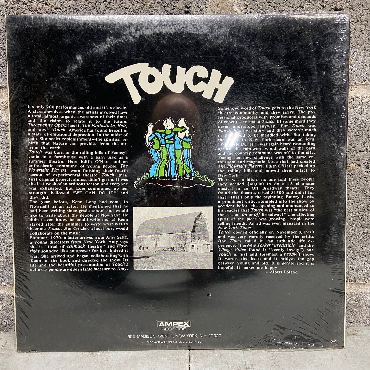 The Plowright Players, Kenn Long, Jim Crozier – Touch - Original Cast Recording