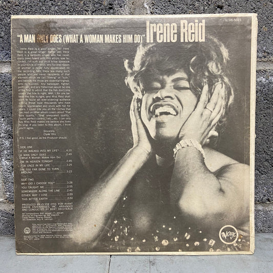 Irene Reid - A Man Only Does (What a Woman Makes Him Do)