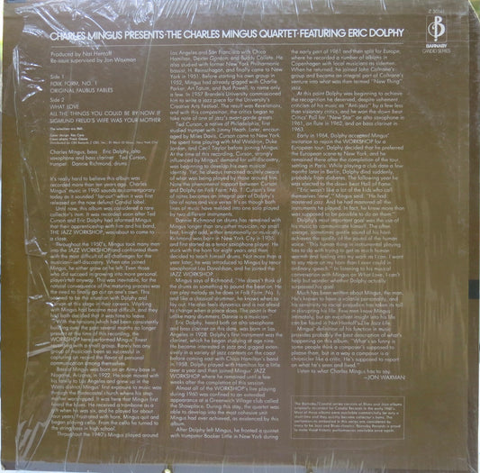 Charles Mingus - Charles Mingus Presents The Charles Mingus Quartet Featuring Eric Dolphy