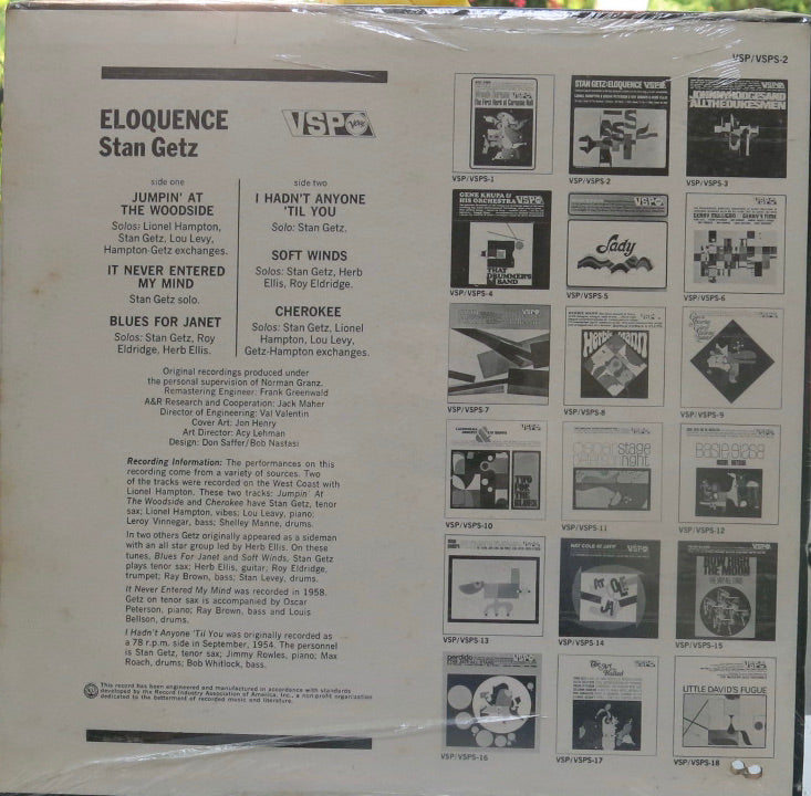 Stan Getz – Eloquence
