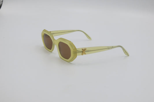 Paloma Picasso 8819 Yellow Crystal Acetate Sunglasses – New Old Stock