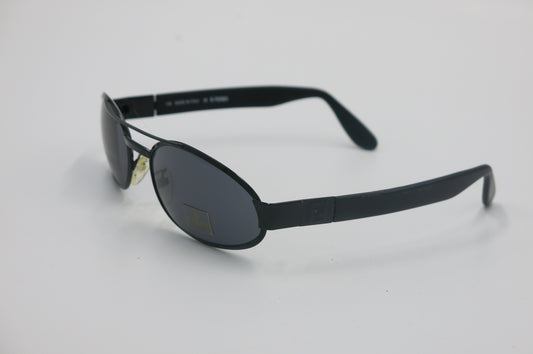 Vintage Fendi 303 Sunglasses | 1990s Deadstock | Black Rectangular Frames