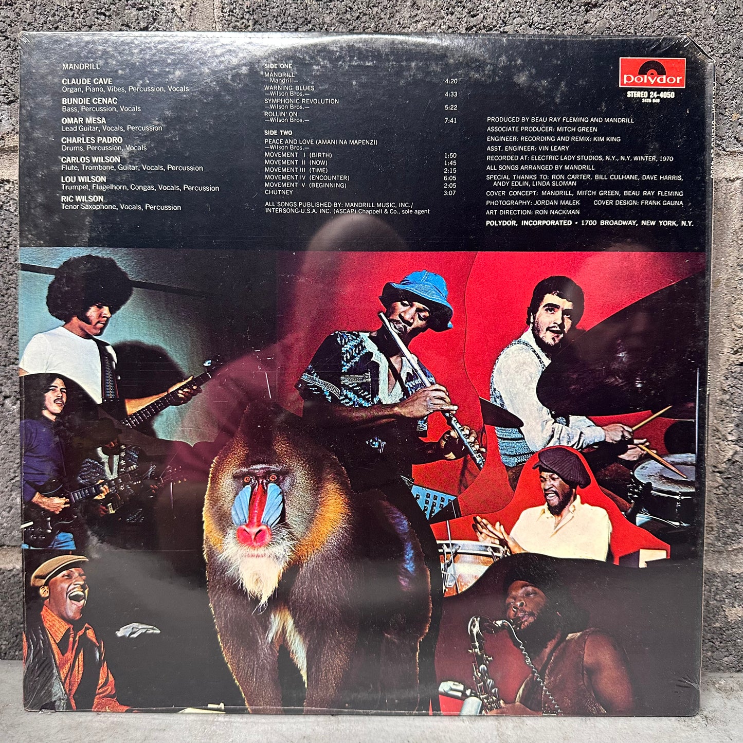 Mandrill Mandrill sealed vinyl record for sale