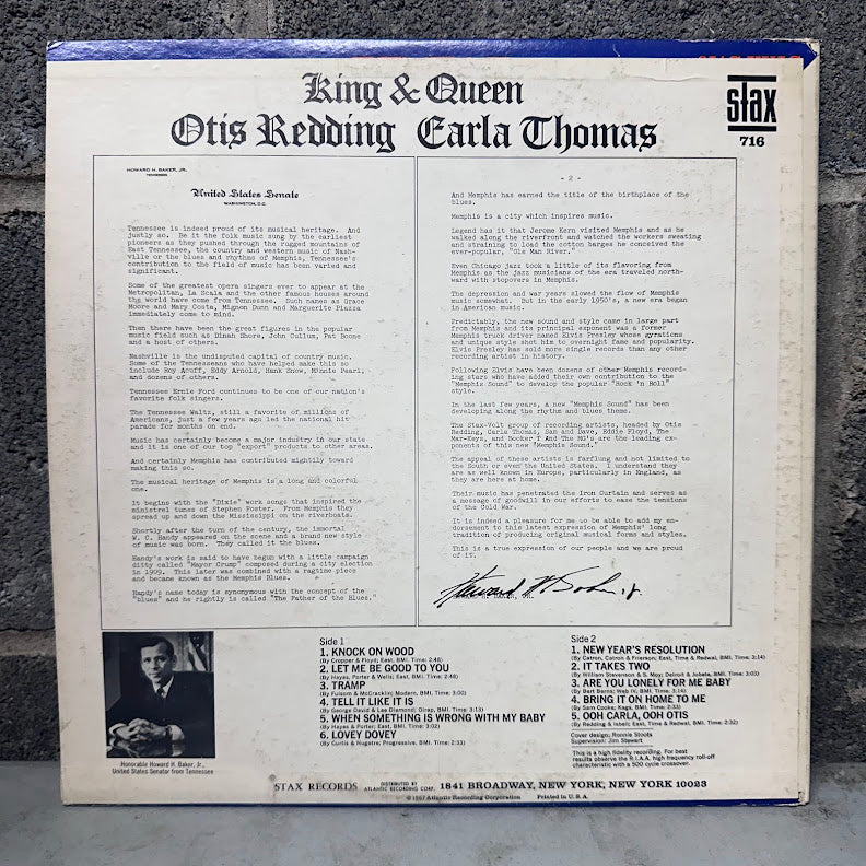 Otis Redding & Carla Thomas – King & Queen