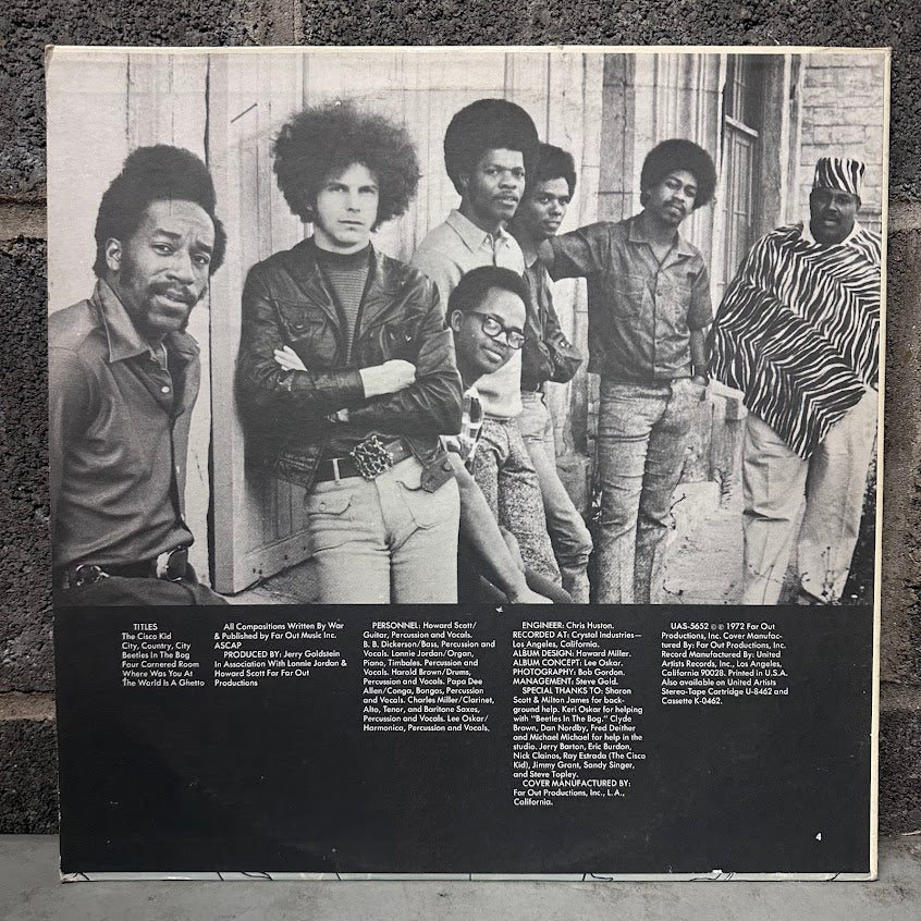 War – The World Is a Ghetto