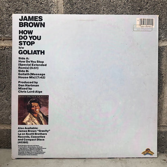 James Brown – How Do You Stop (12" Single)