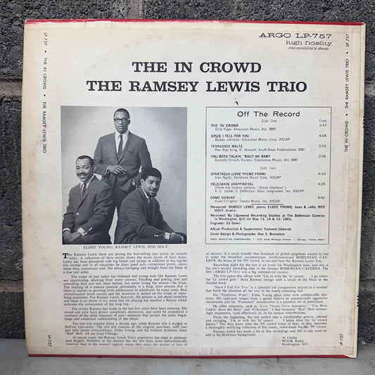 The Ramsey Lewis Trio – The In Crowd