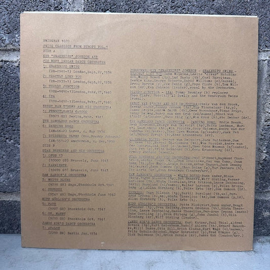 Swing Classics From Europe – Vol. 1