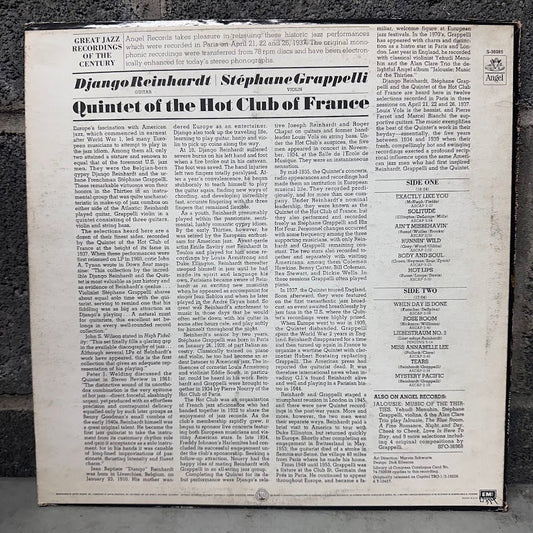 Django Reinhardt • Stéphane Grappelli – Quintet of the Hot Club of France (Recorded in 1937)