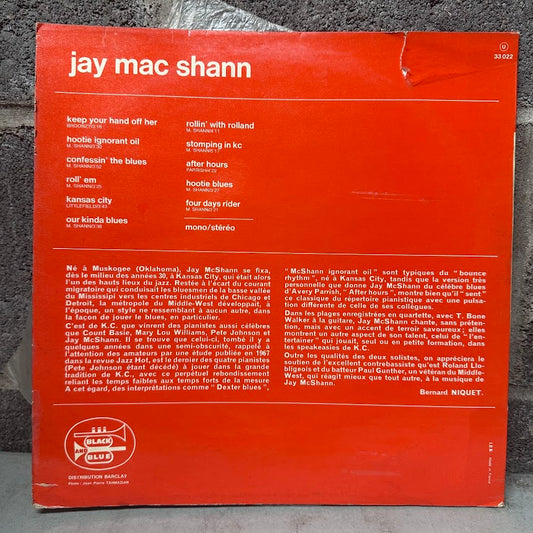 Jay McShann – Confessin’ the Blues