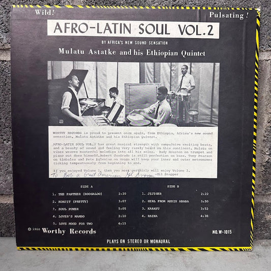 Mulatu Astatke & His Ethiopian Quintet – Afro-Latin Soul Vol. 2