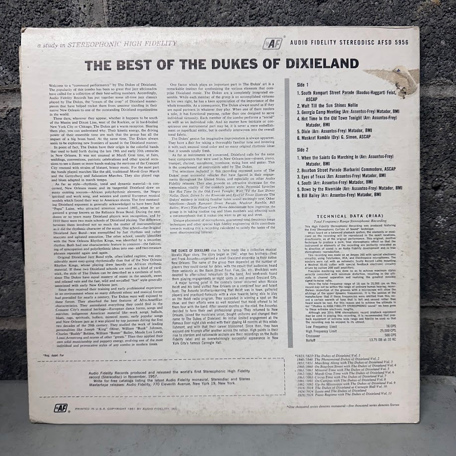 The Dukes of Dixieland - The Best of The Dukes of Dixieland
