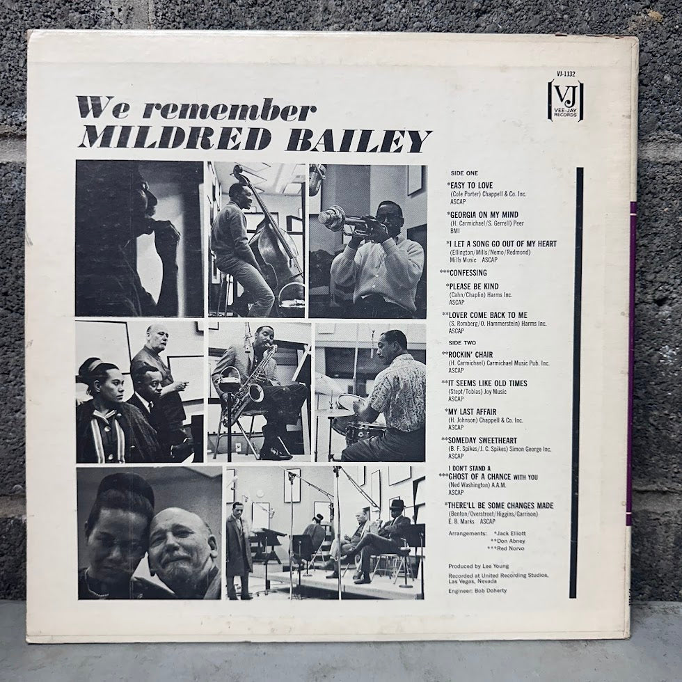 Mavis Rivers & Red Norvo - We Remember Mildred Bailey
