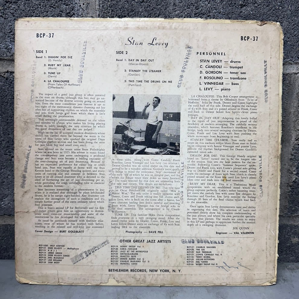 Stan Levey – This Time the Drum’s on Me