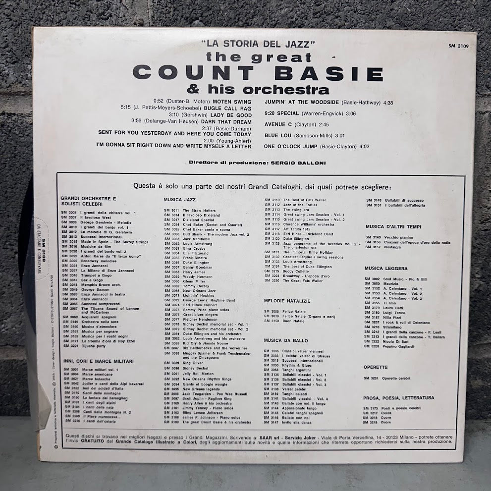 Count Basie & His Orchestra – The Great Count Basie