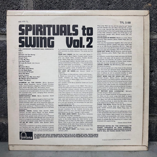 Various Artists – John Hammond’s Spirituals to Swing Vol. 2