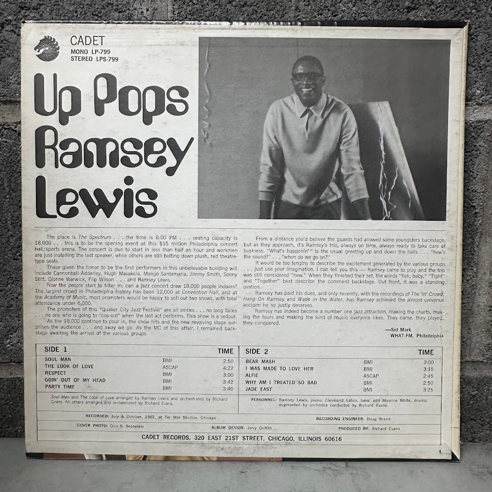Ramsey Lewis – Up Pops Ramsey Lewis