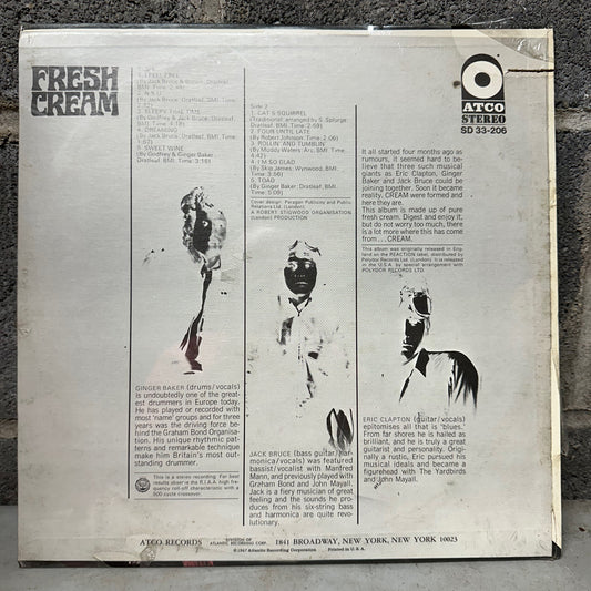 Cream - Fresh Cream (Sealed)