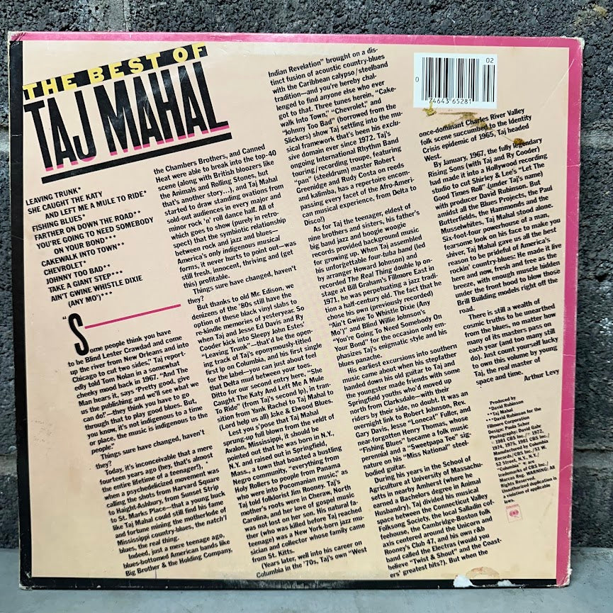 The Best of Taj Mahal- Taj Mahal