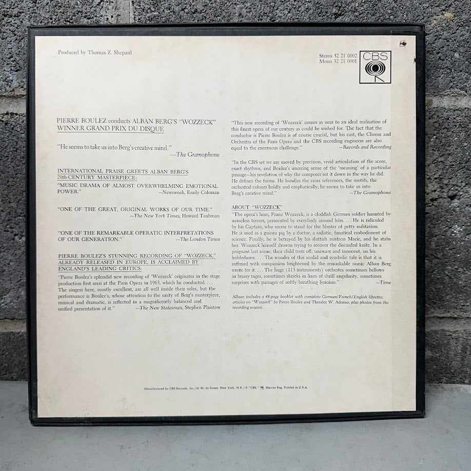 Alban Berg – Wozzeck