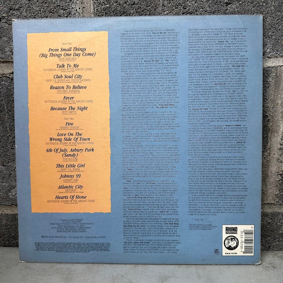 Cover Me – Songs Written by Bruce Springsteen