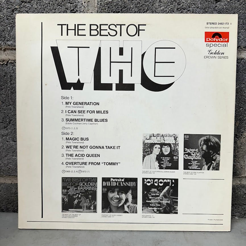 The Who – The Best of The Who