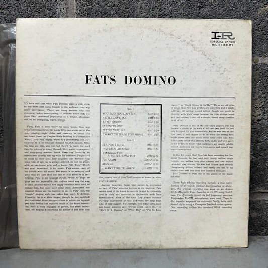 Fats Domino Sings Million Record Hits
