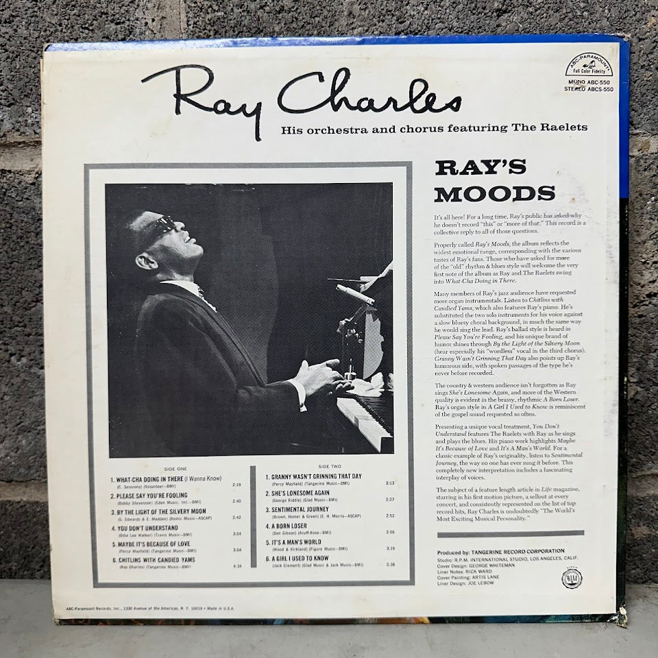 Ray Charles – Ray’s Moods