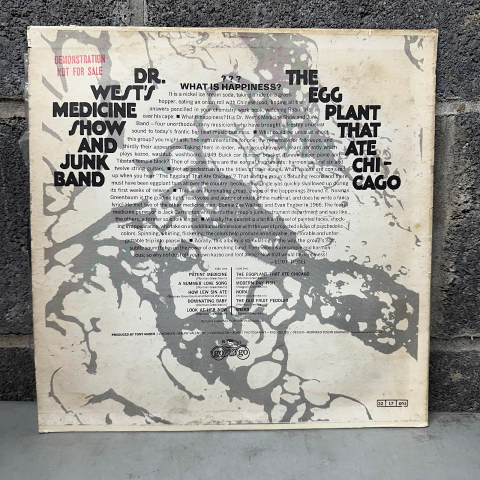Dr. West’s Medicine Show and Junk Band – The Eggplant That Ate Chicago
