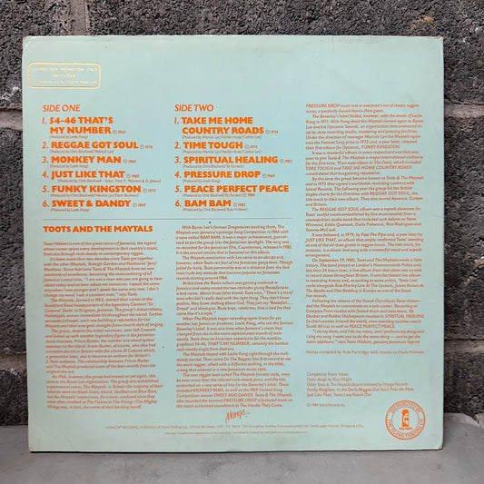 Toots and the Maytals – Reggae Greats