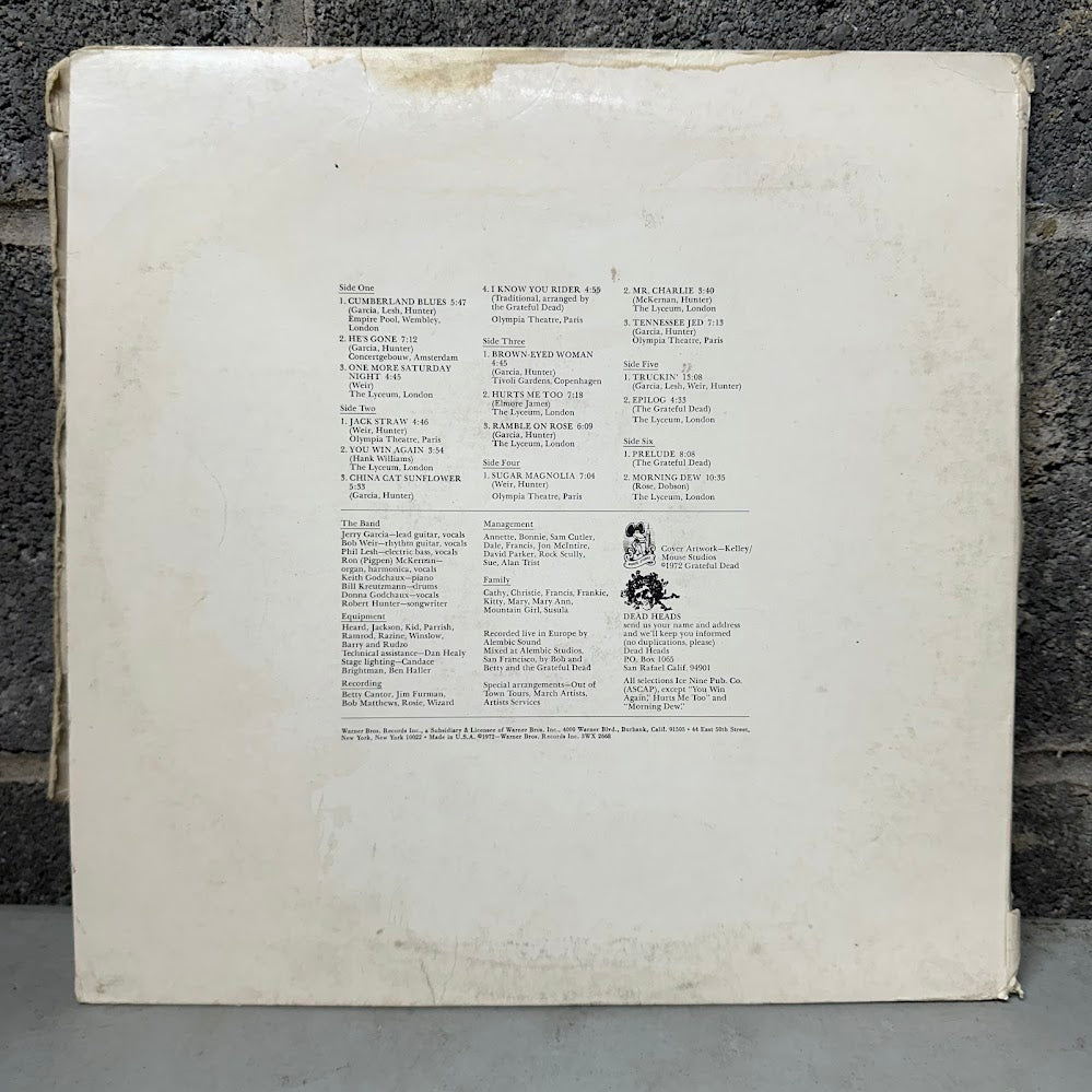 Grateful Dead – Europe ’72