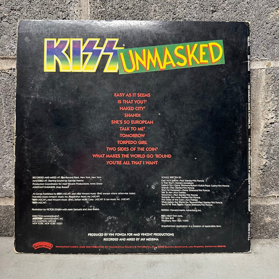 KISS – Unmasked