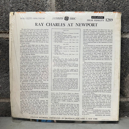 Ray Charles – At Newport