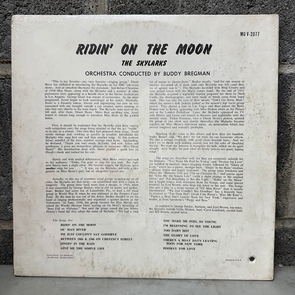 The Skylarks – Ridin’ on the Moon