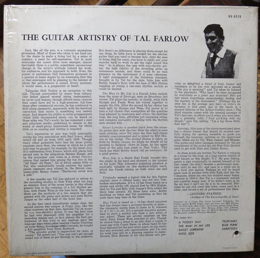 Tal Farlow – The Guitar Artistry Of Tal Farlow - Verve