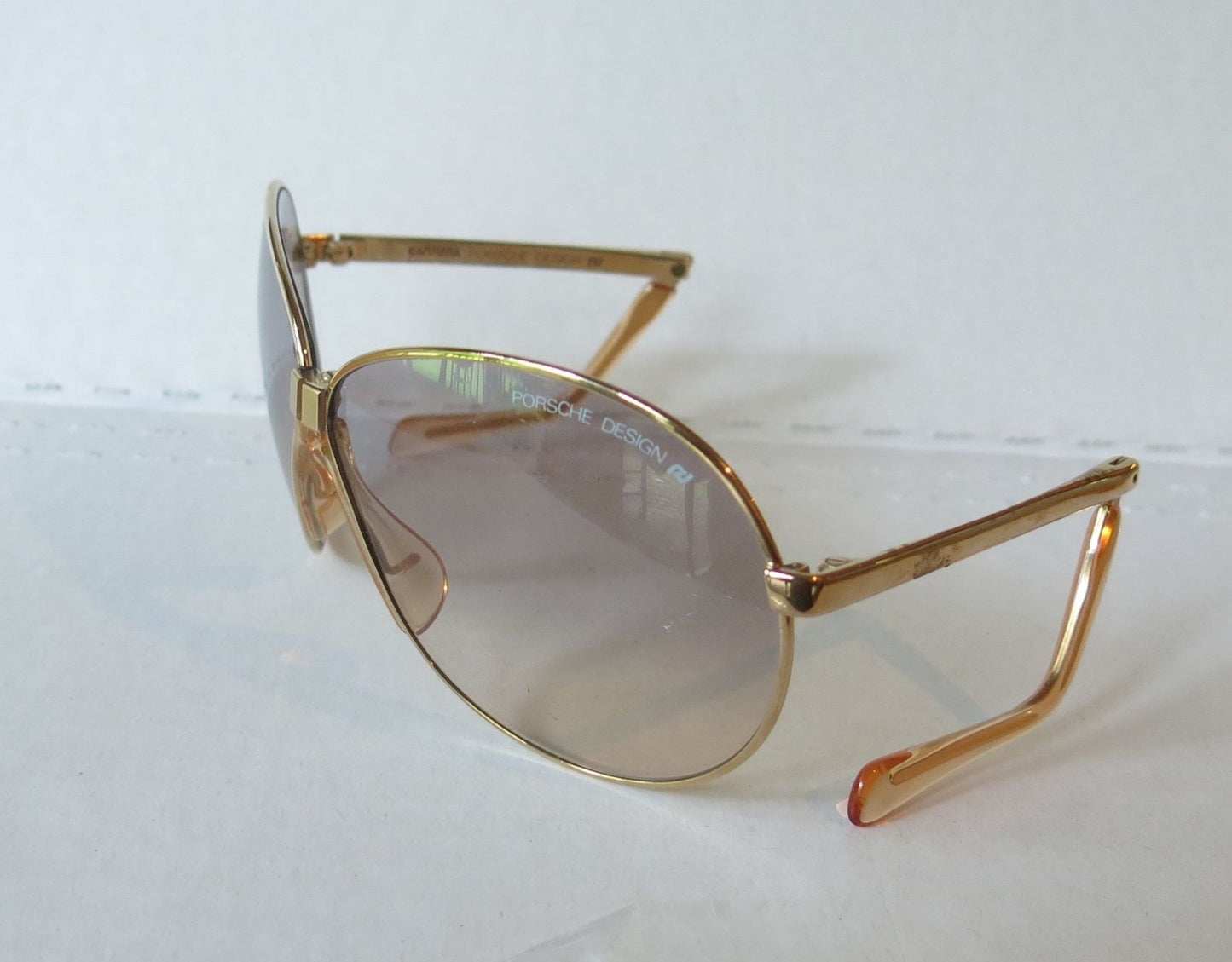 Porsche Carrera 5626-40 Gold Folding Glasses - Porsche