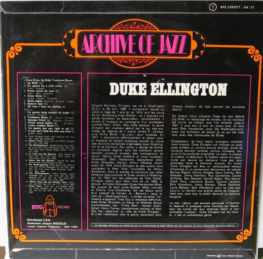 Duke Ellington – Archive Of Jazz Volume 21