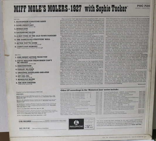 Miff Mole's Molers – Miff Mole's Molers 1927