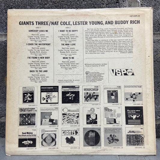 Lester Young - Nat Cole - Buddy Rich – Giants 3