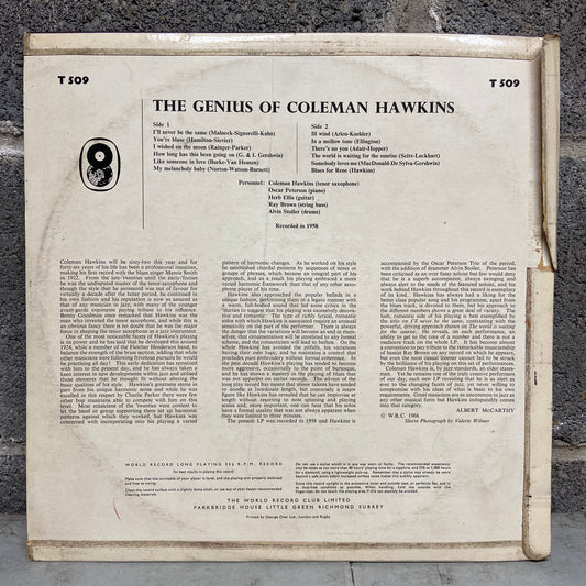 Coleman Hawkins – The Genius Of Coleman Hawkins