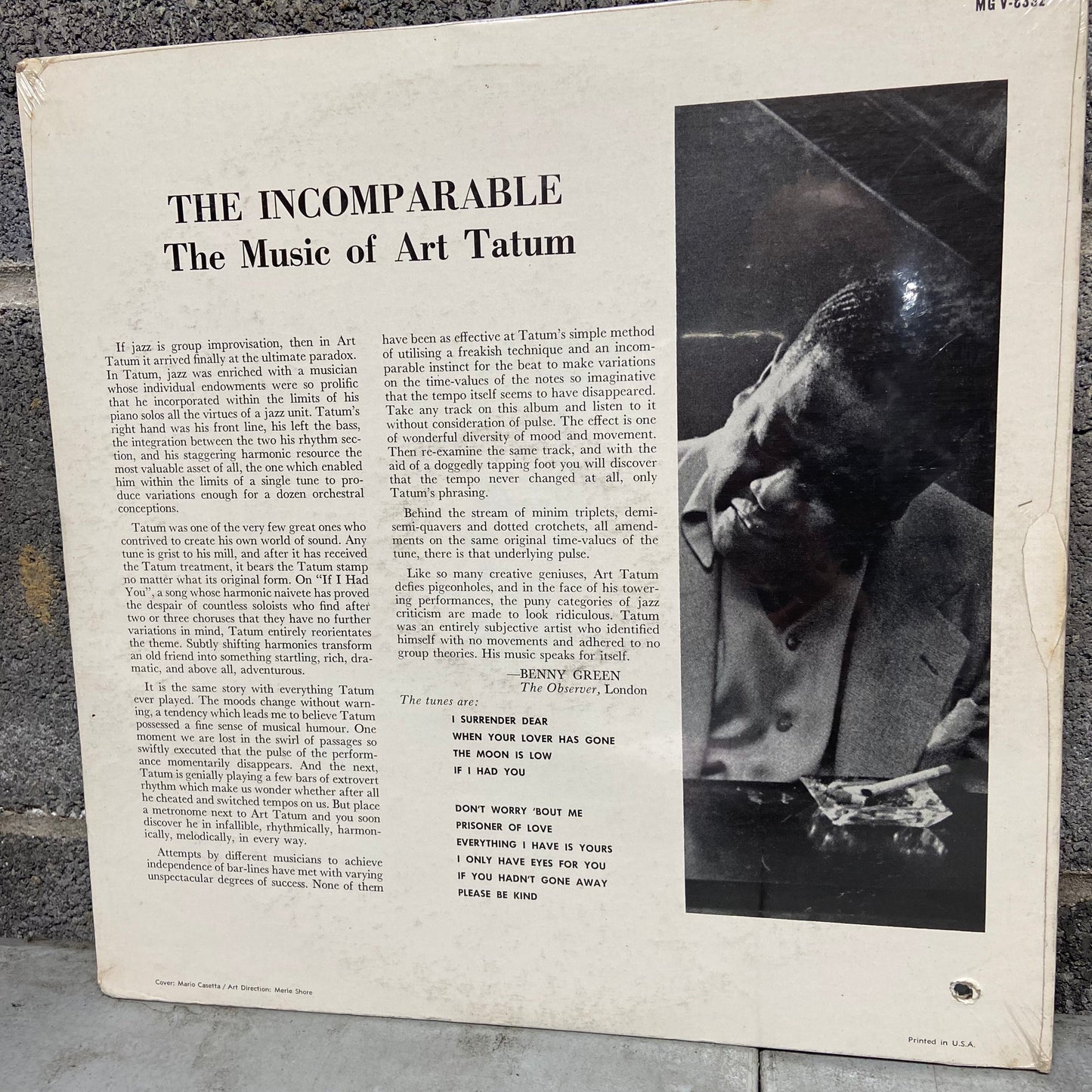 Art Tatum – The Incomparable: The Music Of Art Tatum